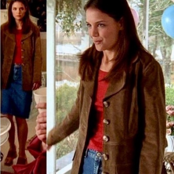 RARE Vintage Suede Coat ASO Joey Potter Dawson’s Creek - Picture 5 of 16